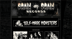Desktop Screenshot of braindrainrecords.com